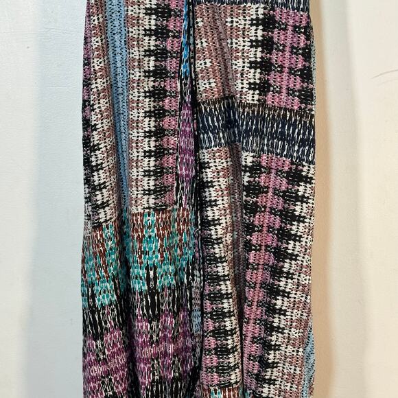 AKEMI + KIN Anthropologie Riviera Tassle cotton patchwork print womans sixe XS - Picture 4 of 16